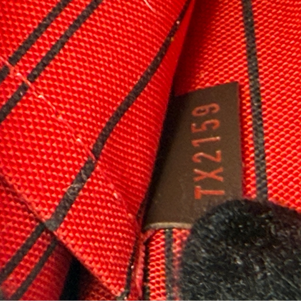 Authentic Louis Vuitton Damier Ebene Neverfull Pochette Wristlet Bag - Picture 12 of 13